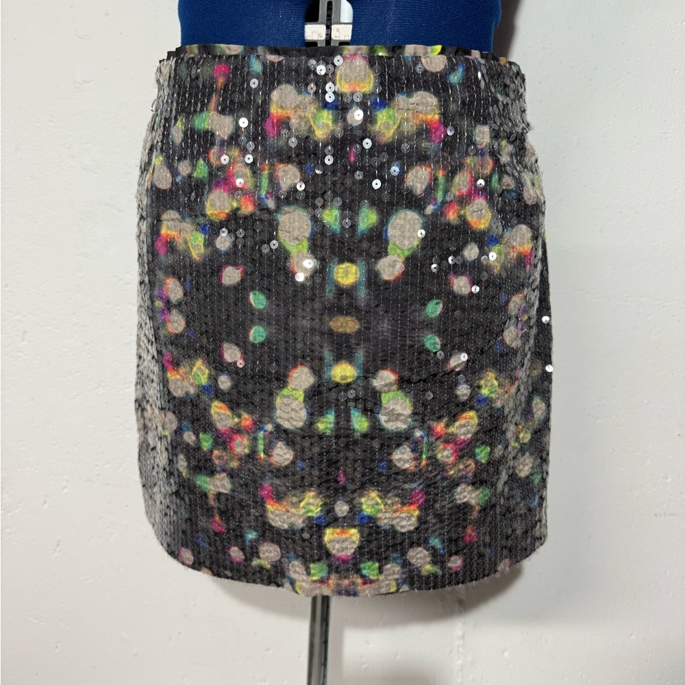 Sequin Black Skirt
